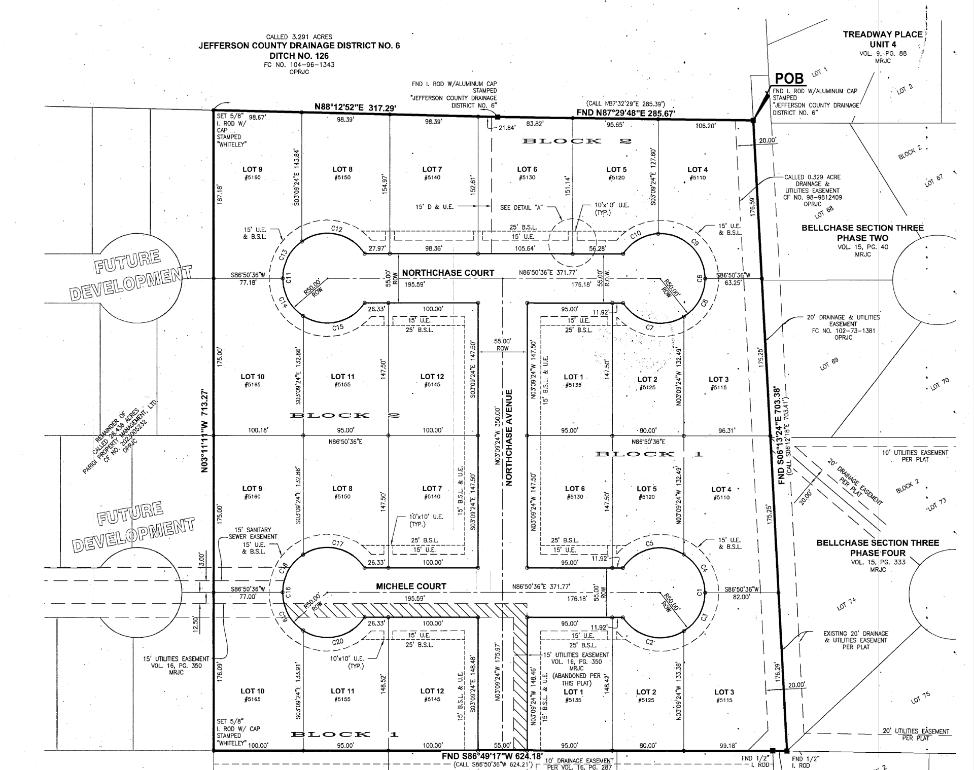 Bellechase homesite plot map